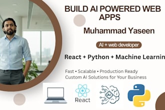 ai powered web applications with python and react