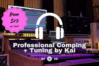 comp and tune your vocal or instrument tracks