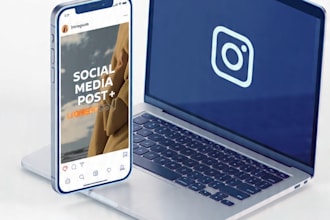 design logo and social media kit for instagram posts