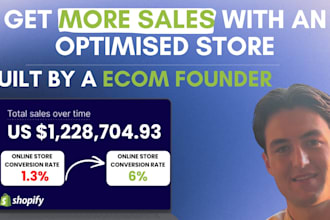design and build a high converting shopify store