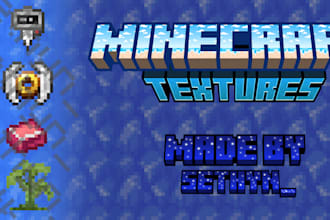 make professional minecraft textures for you