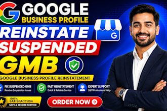 fix suspended gmb and reinstate google business profile