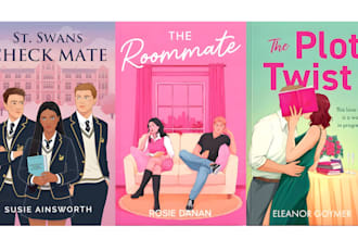 do romance book cover illustration romance character illustration cover design