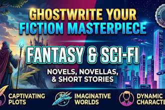 write epic fantasy books young adult novels and paranormal stories adventures