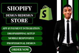 build pet supplies shopify store, dropshipping  from scracth