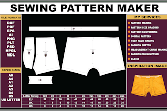 be your swimwear and activewear sewing pattern maker