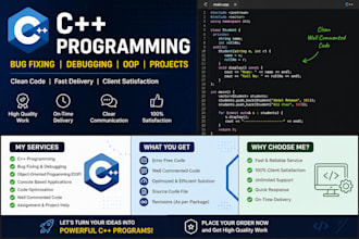 write, fix or debug  programs