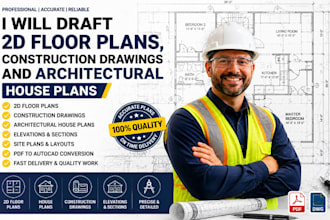 draft 2d floor plans construction drawings and architectural house plans