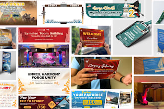 create print ready event and tour design kit from kv, gate to stage