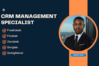 setup gohighlevel crm zendesk gorgias shopify freshwork freshdesk flodesk expert