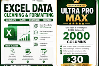 turn your messy excel data into professional data