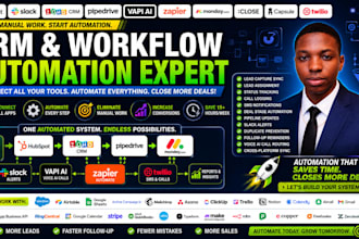 hubspot slack zoho crm pipedrive vapi ai zapier monday close capsule make