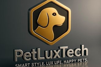 create modern animal or pet and veterinary clinic logo