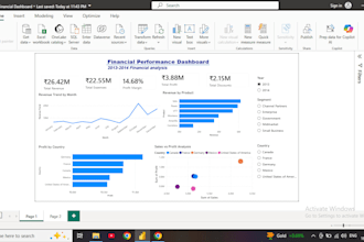 build professional power bi financial dashboards