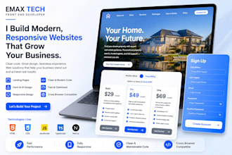 be your front end web developer