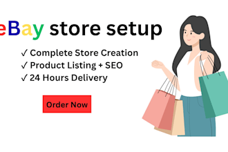 setup and optimize your ebay store for more sales
