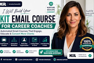build a kid career change email course for career coaches