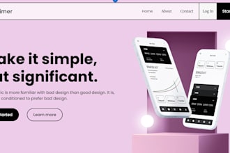 build a responsive, interactive webflow websites
