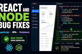 debug and fix your vibe coded react and node web app