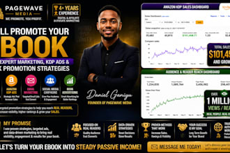 promote your ebook with ebook marketing, book promotion and KDP ads