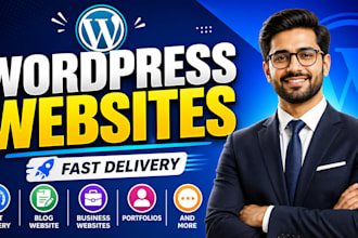 build a wordpress website with free on page SEO