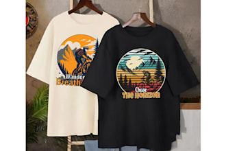 do typography tshirt graphics t shirt and merchandise design