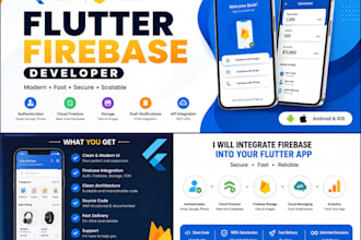 integrate firebase into your flutter app professionally