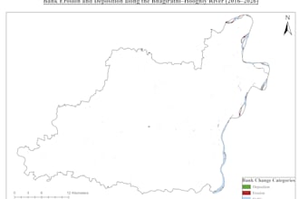 create professional gis maps and remote sensing analysis