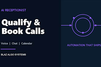 build an ai receptionist for lead qualification and appointment booking