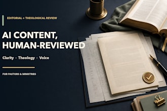 edit and theologically review your ai christian content