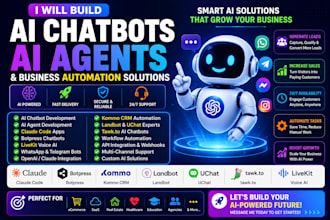 claude code ai app ai chatbot kommo landbot uchat tawk botpress livekit ai agent