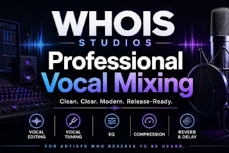 professionally mix your vocals