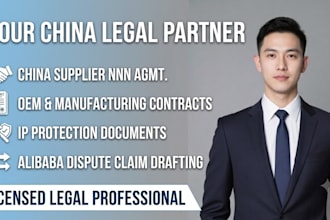 draft an international trade contract and import export agreement