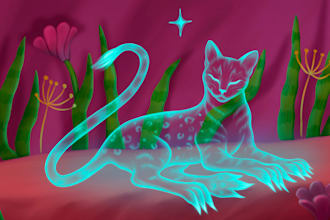 draw magical fantasy illustrations