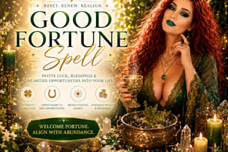 cast a powerful good fortune to unlock your path to abund