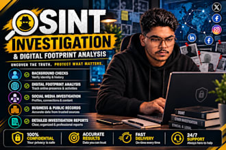 be your osint private investigator