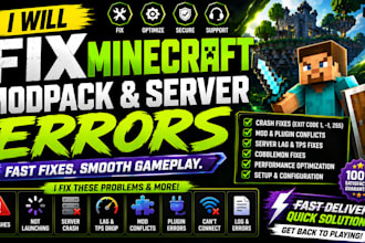 fix minecraft server lag crash plugin errors spigot paper aternos fast