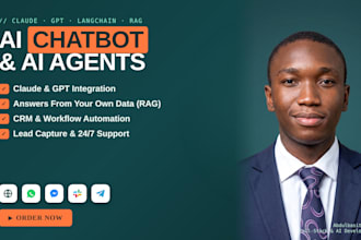 build a custom ai chatbot or agent for your business using claude and langchain