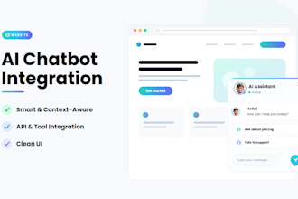integrate an ai chatbot into your website