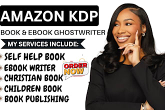 ghostwrite your nonfiction ebook for amazon kindle publishing