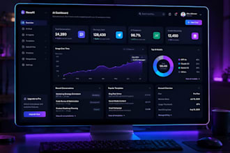 build a stunning UI frontend for your ai saas