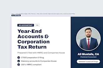prepare and submit your UK company accounts and corporation tax return