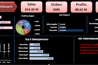 create professional microsoft excel dashboards and reports