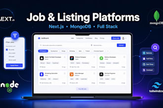 build a job or listing platform with nextjs and mongodb