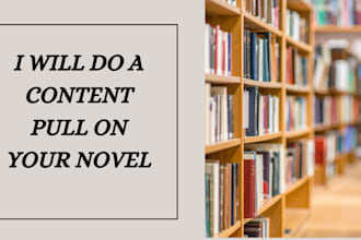 pull marketable content from your book