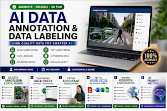 do accurate ai data annotation, labeling and data entry