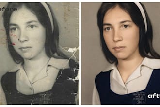 restore, colorize and upscale your photos and images
