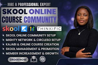 setup skool community, skool course setup, gohighlevel automation ghl website