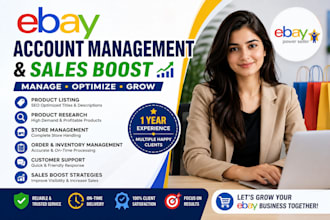 manage your ebay store and boost your sales professionally
