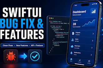fix bugs and add swiftui features to your ios app